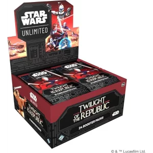 Star Wars: Unlimited TCG Twilight of The Republic Booster Display